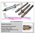 China Bimetallic Conical Twin Screw And Barrel 